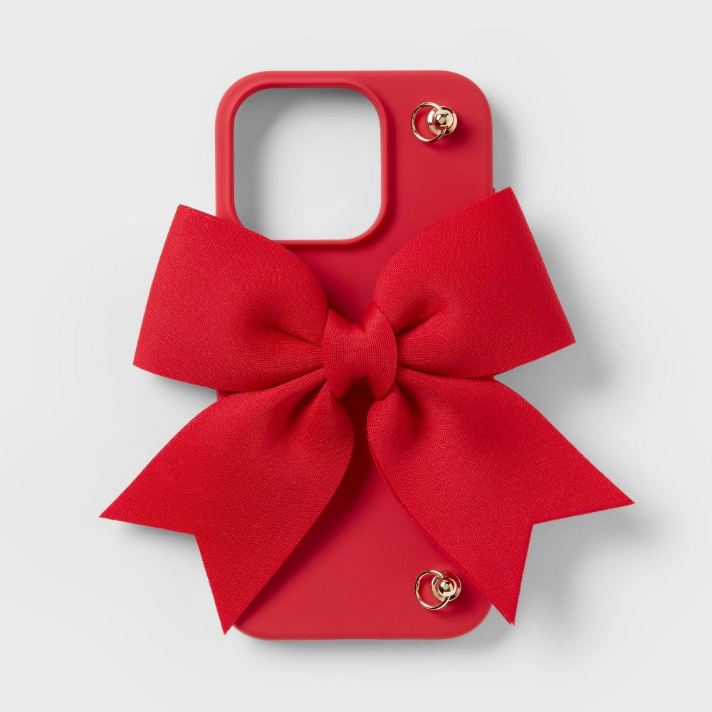 Apple iPhone 16 Pro Bow Case - heyday™ Red Pop