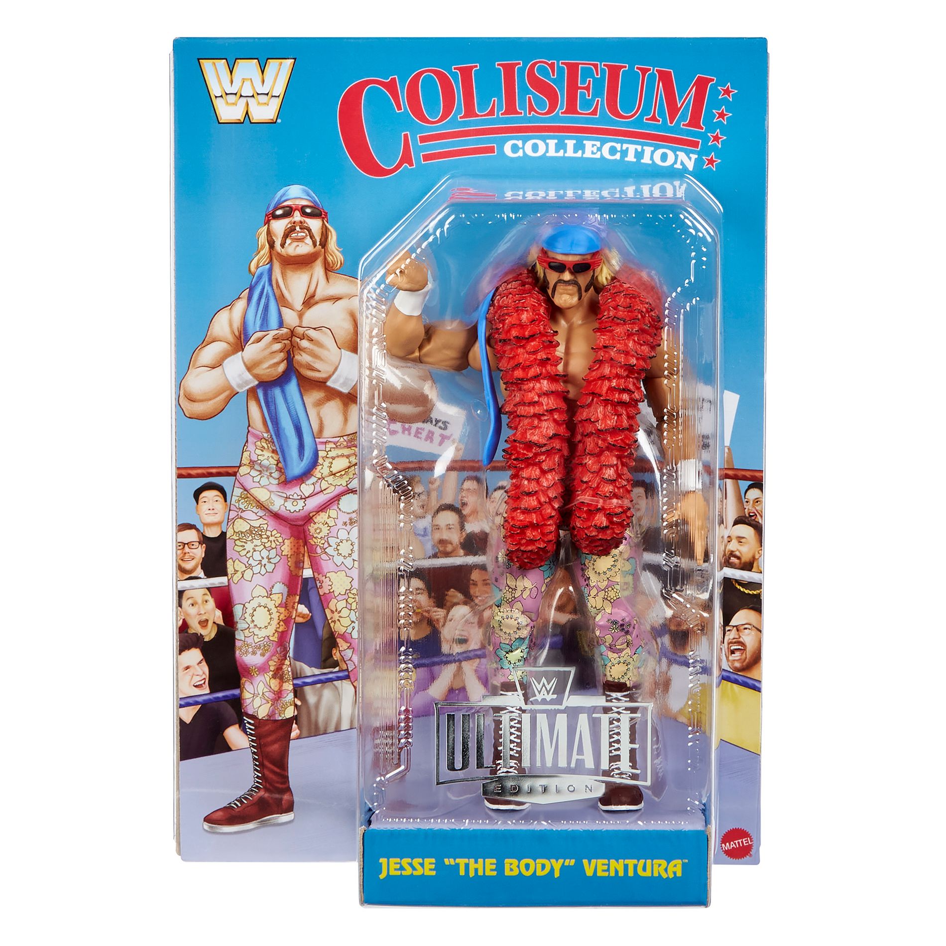 Jesse Ventura Coliseum Collection WWE Ultimate Edition Ringside Exclusive JKD13 Action Figure