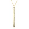 Elegant Pendant Necklace for Women – Fashionable Celtic Knot, Gilded Sterling, with Zirconia Accents - 3 of 3