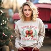 Simply Sage Market Women's Graphic Sweatshirt Coquette Mistletoe Social Club - 2 of 4