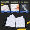 Clovercat 9 Pocket Waterproof Trading Card Binder Album, 720 Pockets - 4 of 4