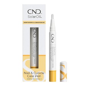 CND Solar Oil Nail Essential Pen | Cuticle Oil Pen, Keratin Treatment Pen | On-the-Go | SolarOil | A highly effective treatment - (0.08 oz) - 1 of 3