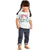Cute Christmas OMG Santa Claus Toddler Baby Girl T Shirt Brisco Brands - 3 of 4