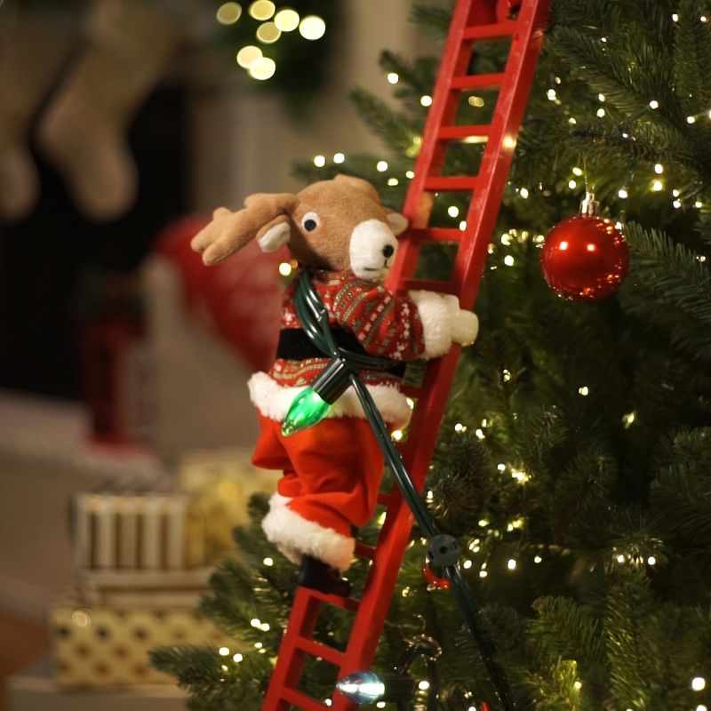 Mr. Christmas 43" Animated Plush Super Climbing Musical Christmas Decoration, 4 of 6