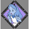 Boy's Alice in Wonderland Alice Curiouser and Curiouser Performance Tee - 2 of 4