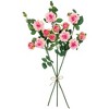 Northlight Set of 6 Coral Pink Real Touch Rose Artificial Floral Sprays, 35" - 3 of 4