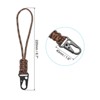 Unique Bargains Keys Whistle Badge Holder Wrist Lanyard with Sling Clip 2 Pcs - 2 of 4