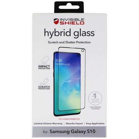 ZAGG Invisible Shield Hybrid Glass for Samsung Galaxy S10 - Clear - image 1 of 3