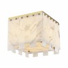 Z-Lite Viviana 4 - Light Flush Mount in  Rubbed Brass - 4 of 4