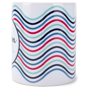 Elanze Designs Mom Fuel Multicolor 11 Ounce Stoneware Coffee Mug - 1 of 2