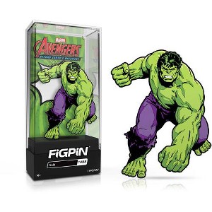 Figpin - FiGPiN - Exclusive - NYCC 2023 - Marvel Avengers: Beyond Earth's Mightiest - Hulk Glow in the Dark Enamel Pin (1488) - 1 of 4