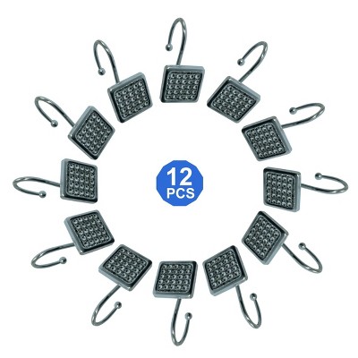 Rhine Shower Hooks Chrome - Popular Bath