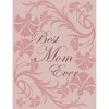 Chanasya Best Mom Ever Gift Throw Blanket with Reverse Faux Shearling - 2 of 4