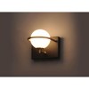 Maxim Lighting Revolve 1 - Light Vanity in  Black/Gold - 3 of 4