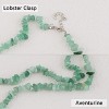 Natural Stone Irregular Gemstone Beaded Choker Necklace for Women Bohemian Crystal Jewelry - 3 of 4