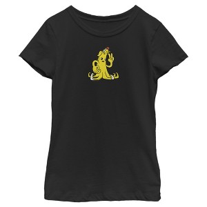 Girl's Fortnite Peely Peace Sign T-Shirt - 1 of 4