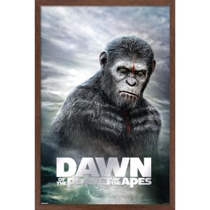 Trends International Dawn of the Planet of the Apes (2014) - One Sheet Framed Wall Poster Prints - 1 of 4