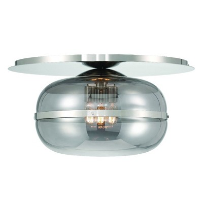 Eurofase Lighting Nottingham 3 - Light Flush Mount in  Nickel