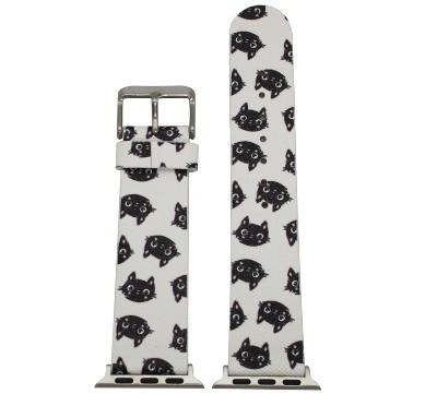 Olivia Pratt Leather Animal Print Apple Watch Band.
