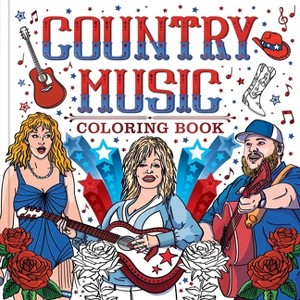 Country Music Coloring Book - by  Igloobooks (Paperback) - 1 of 1