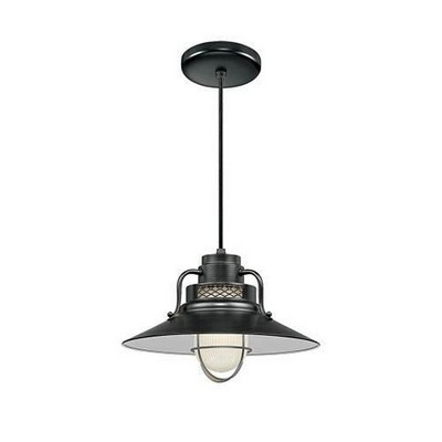 Millennium Lighting R Series 1 - Light Pendant in  Satin Black