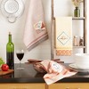 Design Imports Bungalow Embellished Dishtowel Set/3 - 4 of 4