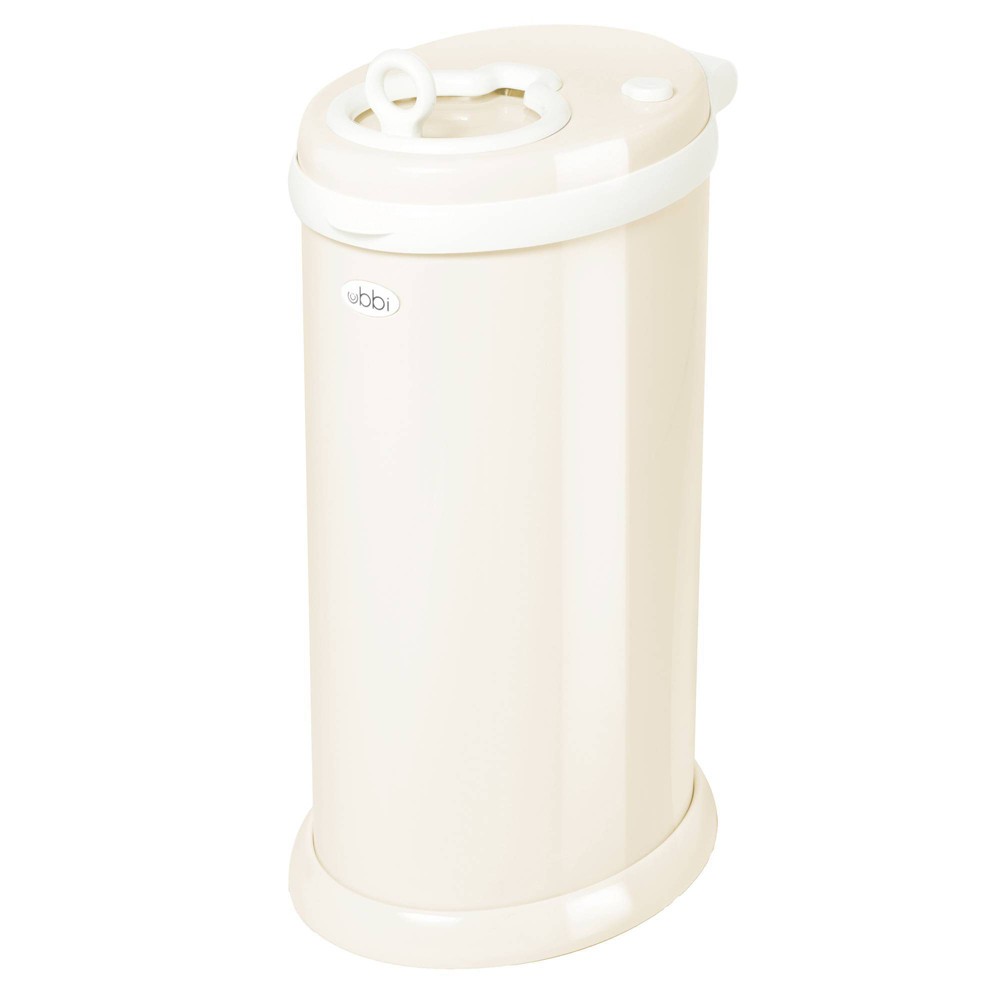 Photos - Other for Child's Room Pearhead Ubbi Steel Diaper Pail - Ivory 