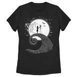 Women's The Nightmare Before Christmas Halloween Jack Skellington Sally Meant to Be T-Shirt