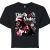 Women's - Star Wars - Darth Vader Zine Cropped Graphic T-Shirt - 2 of 4