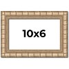 PosterPalooza | 10x6 Modern Bamboo Picture Frame, UV Acrylic, 5 Finishes - 2 of 4