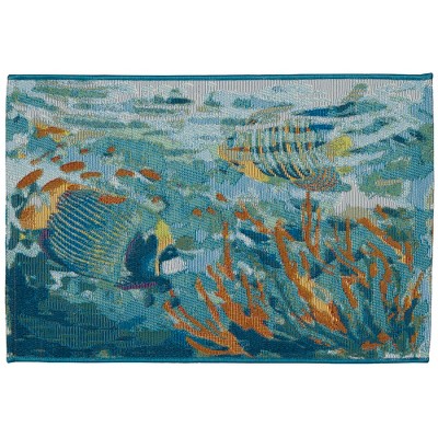 Liora Manne Esencia Coastal Indoor/Outdoor Mat..