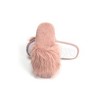 Roxoni Cozy Chic Fuzzy Slippers for Girl's - Fizzy Hair Top with Faux Fur Body, Comfortable & Relaxing - 3 of 4
