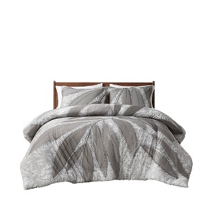 Gracie Mills Paloma Cotton Duvet Cover Set - 1 of 4