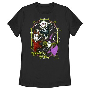 Women's The Nightmare Before Christmas Boogie's Boys Crew T-Shirt - 1 of 4