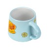 Zak Designs 15oz Gilmore Girls Ceramic Coffee Mug Life's Short Talk Fast - 3 of 4