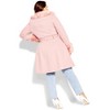 CITY CHIC | Women's Plus Size Make Me Blush Coat - blush - 12 Plus - 2 of 3