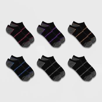 Fruit of the Loom Women's Breathable  Lightweight 6pk No Show Athletic Socks - 4-10