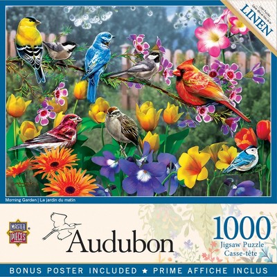 MasterPieces - Audubon - Morning Garden 1000 Piece Puzzle