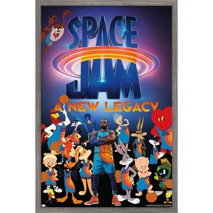 Trends International Space Jam: A New Legacy - Team Framed Wall Poster Prints - 1 of 4