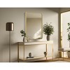 Elegant Lighting Contour Metal Rectangle Mirror 30x40 in Brass - 3 of 4