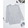 Clearlove Girls' Long Sleeve Chunky Knit Cardigan Front Open Thick Oversized Cozy Sweater Jacket - 2 of 4