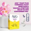 AZO Yeast Plus Dual Relief, Yeast Infection + Vaginal Symptom Relief - 60ct - 4 of 4