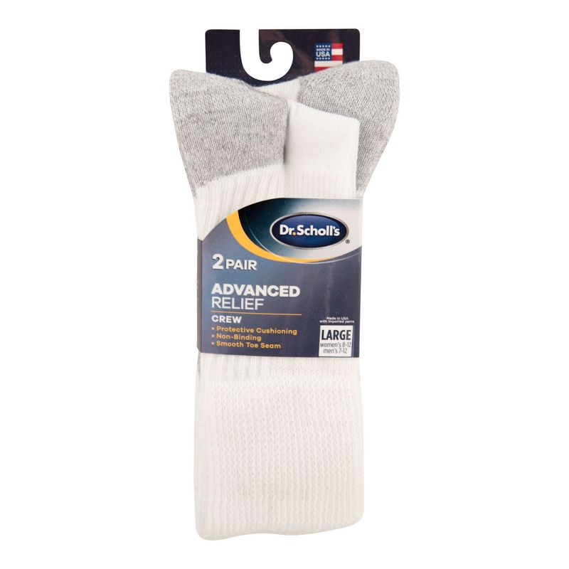 Dr. Scholl's Diabetic and Circulatory Health White Socks, 2 of 4