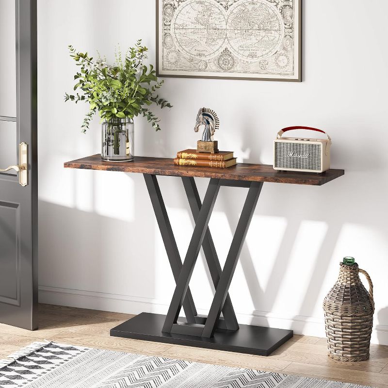 Tribesigns Hallway Console Table, Narrow Sofa Table, 3 of 7
