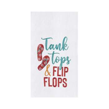 C&F Home Tank Tops & Flip Flops Kitchen Towel