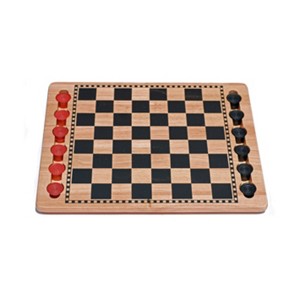 Checkers - Red/Black Board Game - 1 of 3