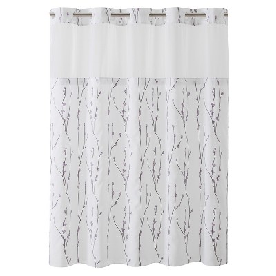 Cherry Bloom Shower Curtain With Liner Hookless Target