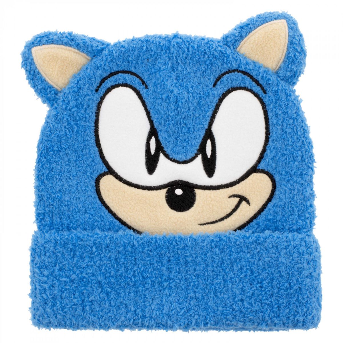 Kids Sonic the Hedgehog Cozy Gloves and Cuffed Beanie with Ears - thumbnail 3