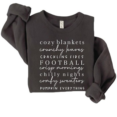 Women's Wo's COZY BLANKETS Graphic Sweatshirt - OAT COLLECTIVE