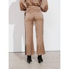Women's Printed Satin Pant - SMF - 3 of 3